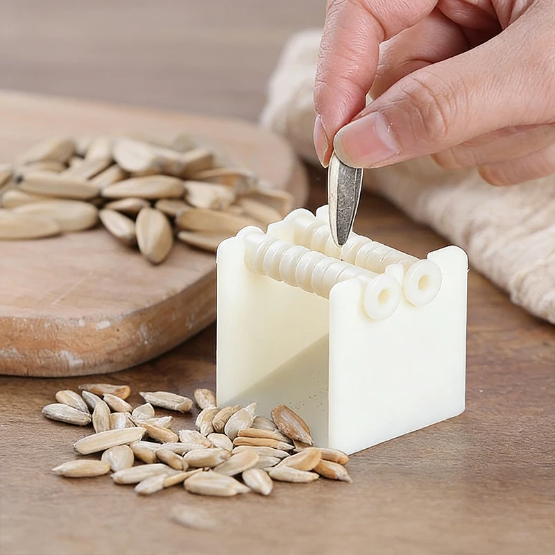 C Creative Sunflower Seed Peeler, Lazy Sunflower Seed Shelling Pliers, Sunflower Seed Tool, Shell Cracker, Separator