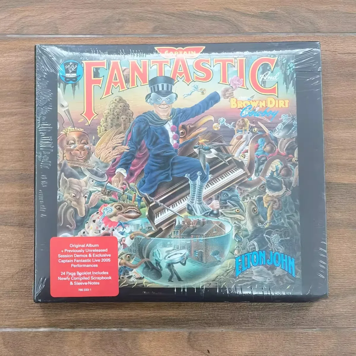 

Elton John Captain Fantastic and The Brown Dirt Cowboy – Pop Rock Deluxe Edition with Unreleased Demos for Devoted Fans