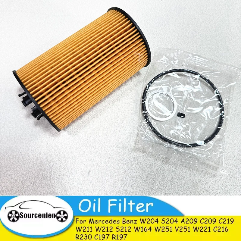 

Oil Filter A0001803009 for Mercedes Benz W204 S204 A209 C209 C219 W211 W212 S212 W164 W251 V251 W221 C216 R230 C197 R197