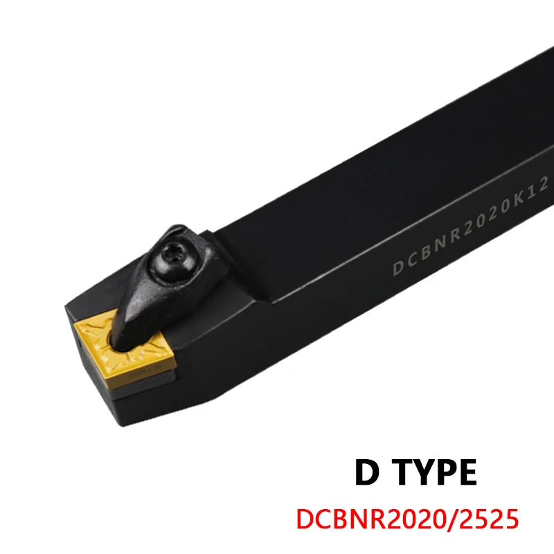 DCBNR DCBNL DCBNR2020 DCBNR2525M12 DCBNR3232P12 D-نوع قطع معدنية تحول أداة حامل DCBNR2020K12 DCBNR2525 CNMG إدراج
