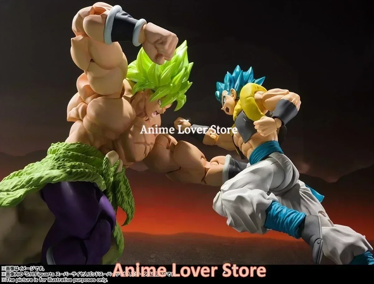 100%-Original Bandai SHFiguarts SHF Dragon Ball Z Dragon Ball SUPER Broly Son Gokou Gogeta Super Saiyan Anime Action Figure Toy