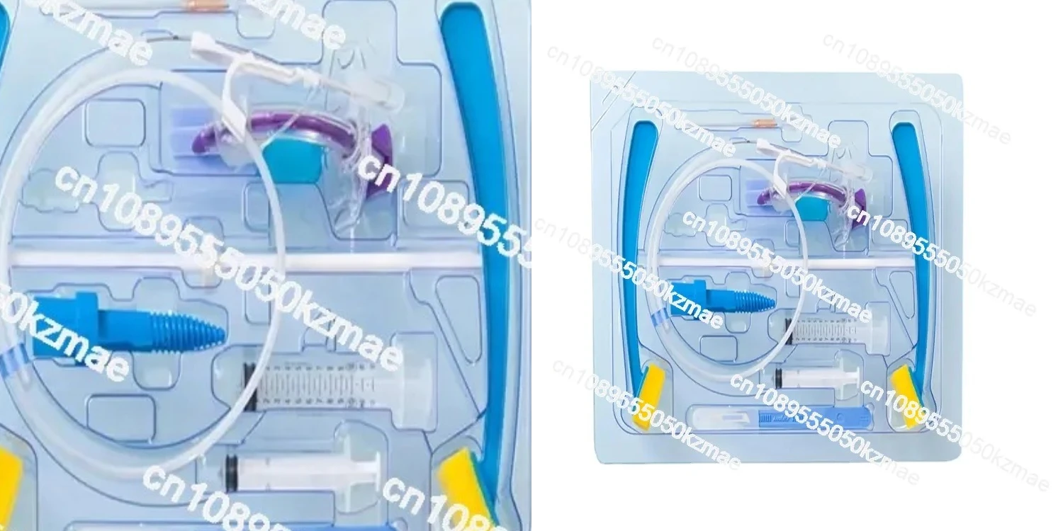 Disposable Sterilized Tracheostomy Set | Percutaneous Tracheotomy Tube Kit - Medical Surgery Device