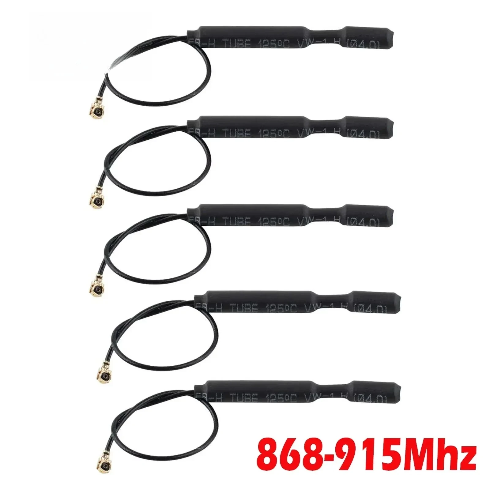 LoRa Spring Antenna 868MHz 915MHz Copper Pipe Aerial 2dBi Gain 10cm Cable Compatible with ESP32 LoRa OLED Board IoT Devices