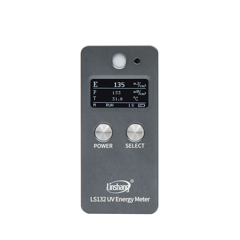 Customization Linshang LS132 UV Energy Meter for 365nm Halogen High Pressure  Lamp Curing Exposure