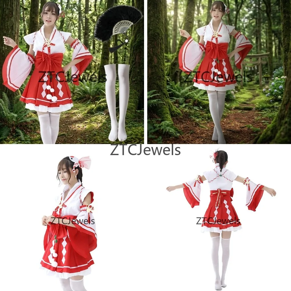 

Women Cosplay Kimono Japanese Yukata Costume Elegant Traditional Performance Outfit for Female Party