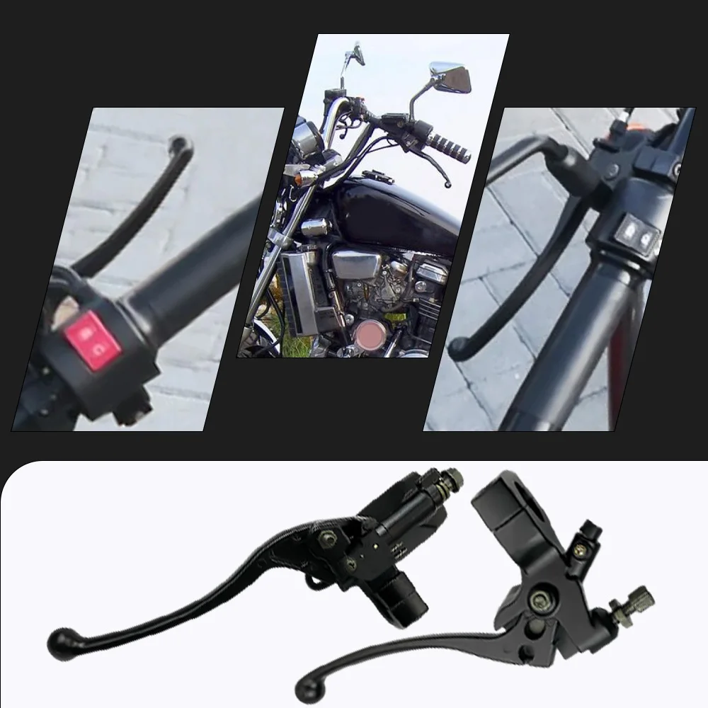 

1 Pair 1 Inch Hydraulic Brake and Clutch Lever Master Cylinder Left and Right For Honda VF750 VT600 VT750 VT1100 VT1300 VTX1300