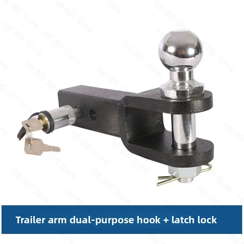 Adjustable Manganese Steel Material Trailer Hitch Ball Mount New Exterior Accessories Towing  Hitch Ball Mount Trailer
