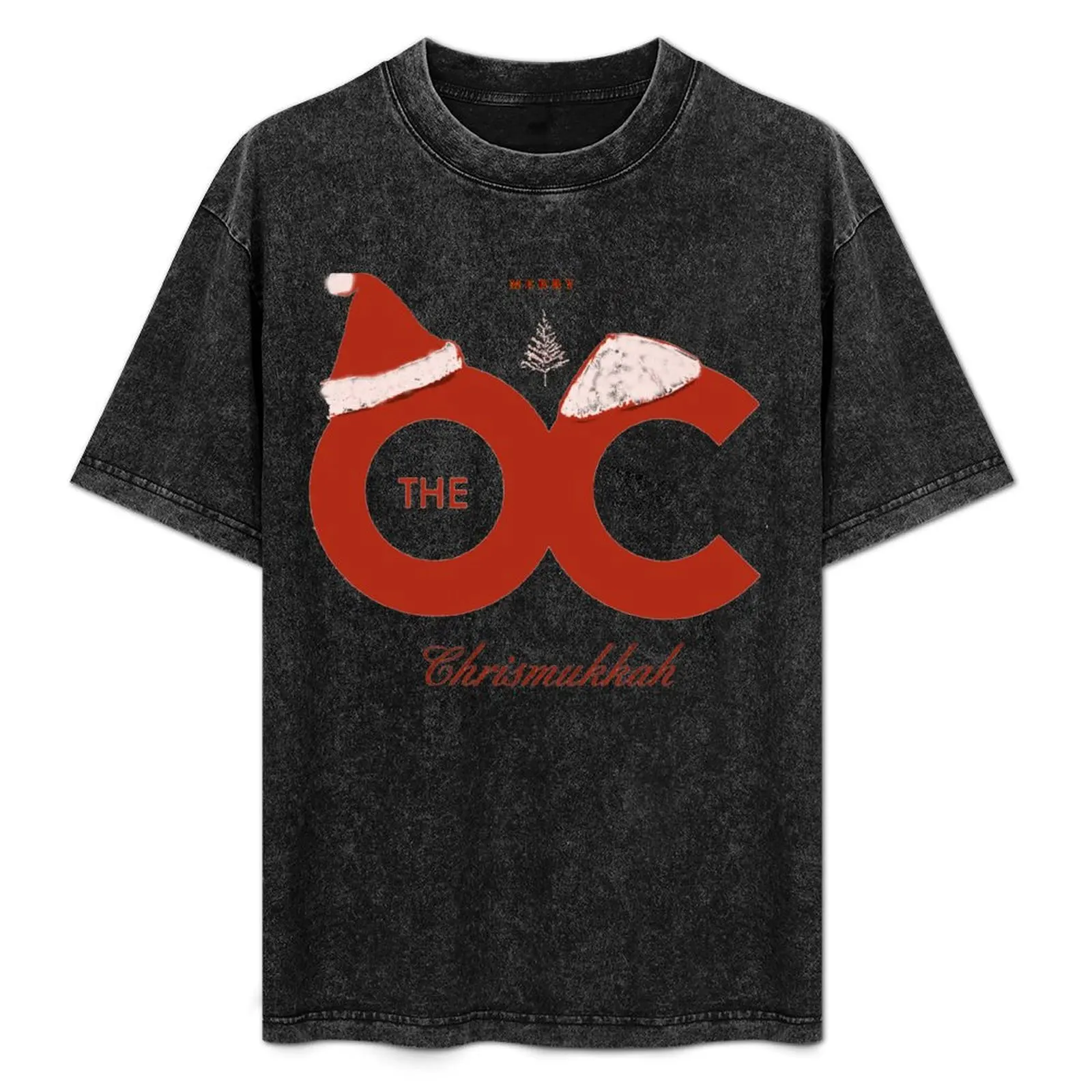 THE O.C. - Merry Chrismukkah T-Shirt boys whites vintage clothes mens tall t shirts