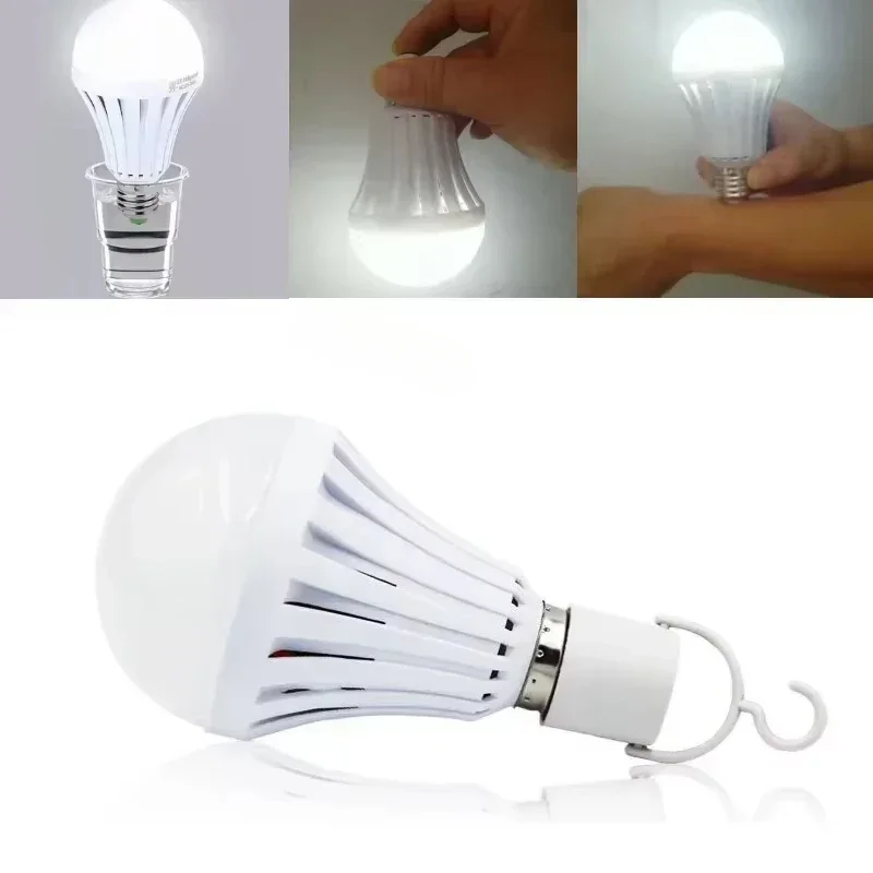 E27 5W 7W 9W 12W 15W Smart Emergency Light LED Bulb 220V Rechargeable For Home Corridor Garage Emergency Lamps Magic LED Light