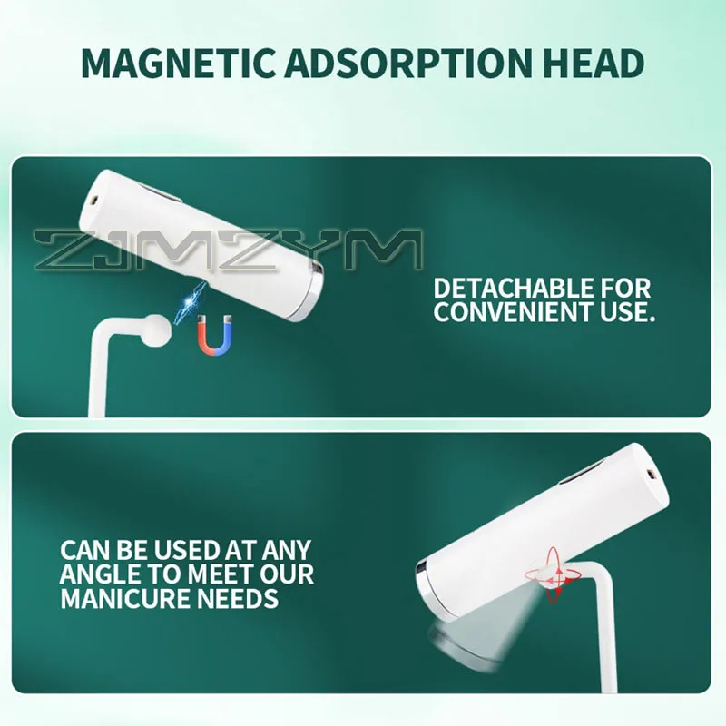 مصغرة Nailpop الأشعة فوق البنفسجية ضوء يده علاج سريع مجفف الأظافر قابلة للشحن USB مسمار علاج مصباح مع ختم سيليكون للغراء هلام البولندية