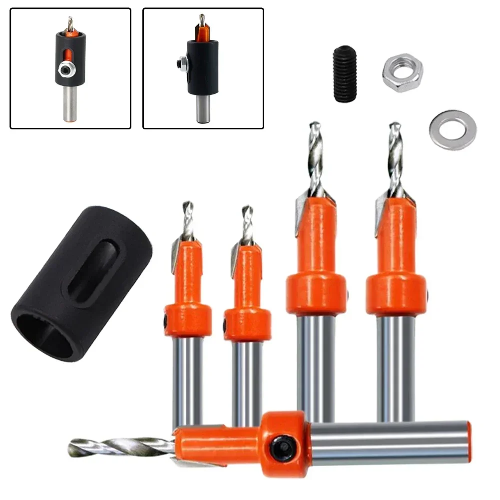 Elektrowerkzeuge Bohrer Stopper Bohrer 1 Stück/1 Set für Holzbearbeitung Bohrschaft: 8 mm Senkerbohrer Hohe Qualität