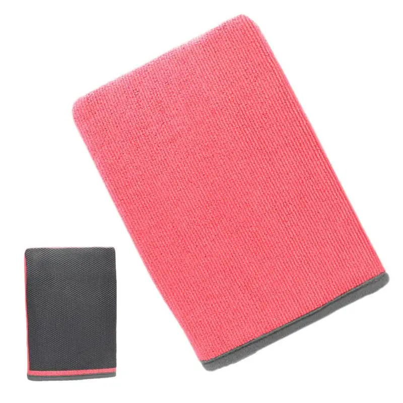 

Microfiber Cleaning Gloves Auto Clay Mitt For Car Detailing Windshield Cleaning Tool Detail Clay Towel Soft For Glass Wheel