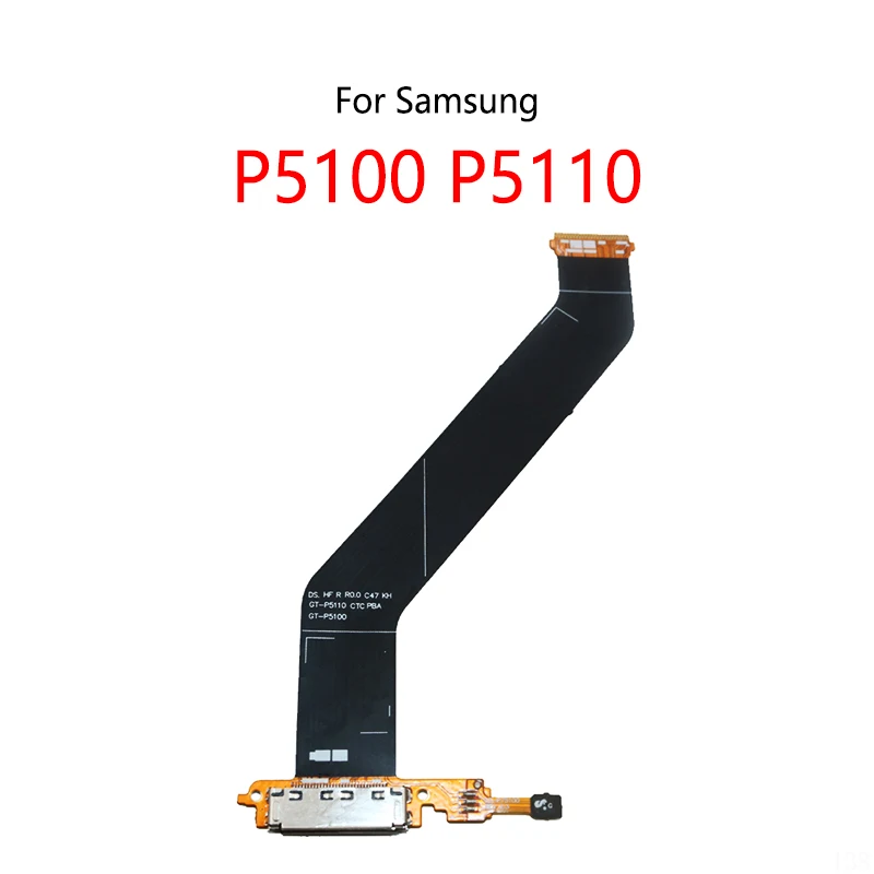 USB-Ladestation, Anschluss, Buchse, Buchse, Ladeplatine, Flexkabel für Samsung Galaxy Tab 2, 10,1 Zoll, P5100, P5110, GT-P5100