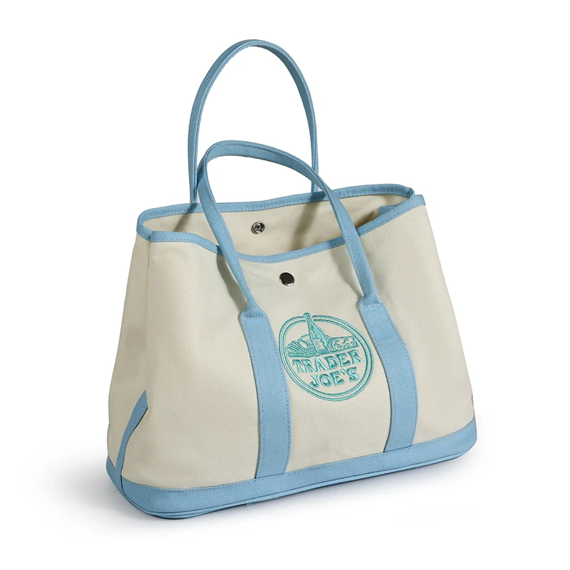 

Large Capaci Canvas Tote Bag Single oulder Handbag Women's Bag Joe's Uncles Logo Color Blo Briti Sle Casual Bag