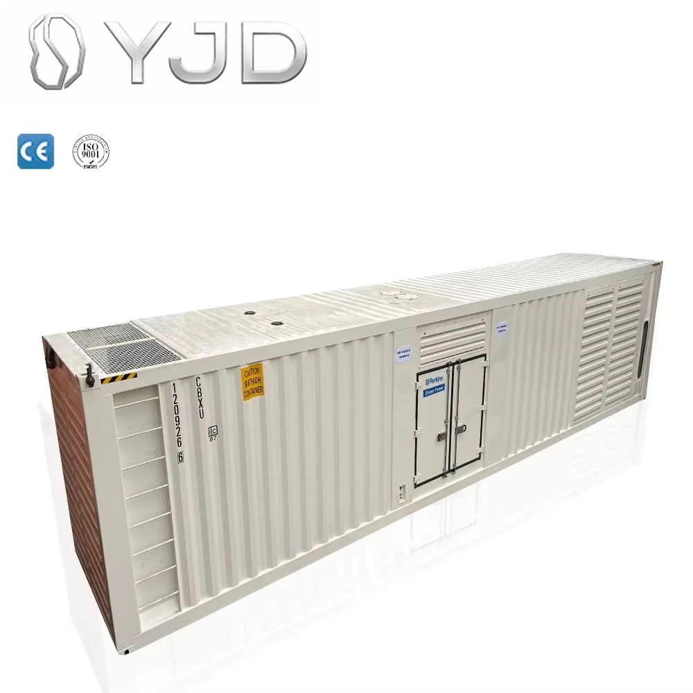 Grupo Electrógeno en Contenedor Gbpower de 1710kw, Generador Diésel Súper Silencioso con Motor 4012-46TAG3A, 50/60Hz Ats