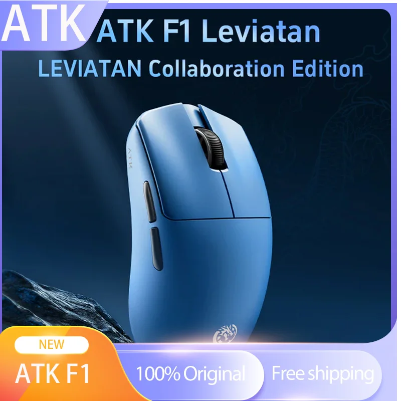 

ATK Blazing Sky F1 Leviatan Mouse ATK xLEV Dual Mode Wireles Accessory laptop Mouse 8K Polling Rate Lightweight Office Game