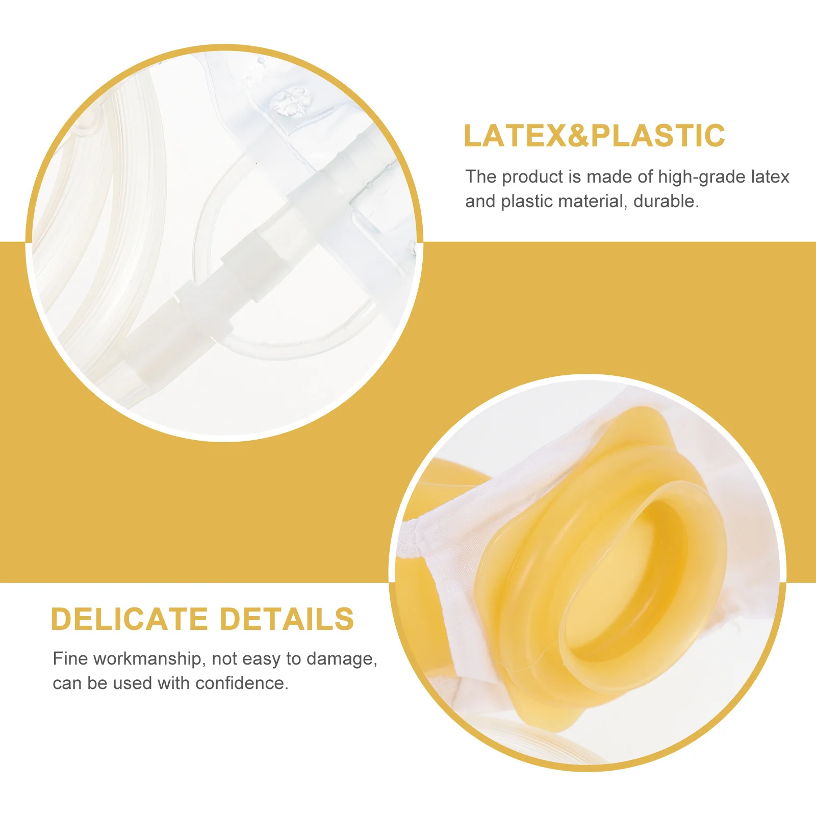 

Patient Urine Bag for Men Portable Catheter Collection Emergency Night Urinal Hospital Use Travel Vomit Relief Colostomy Bag