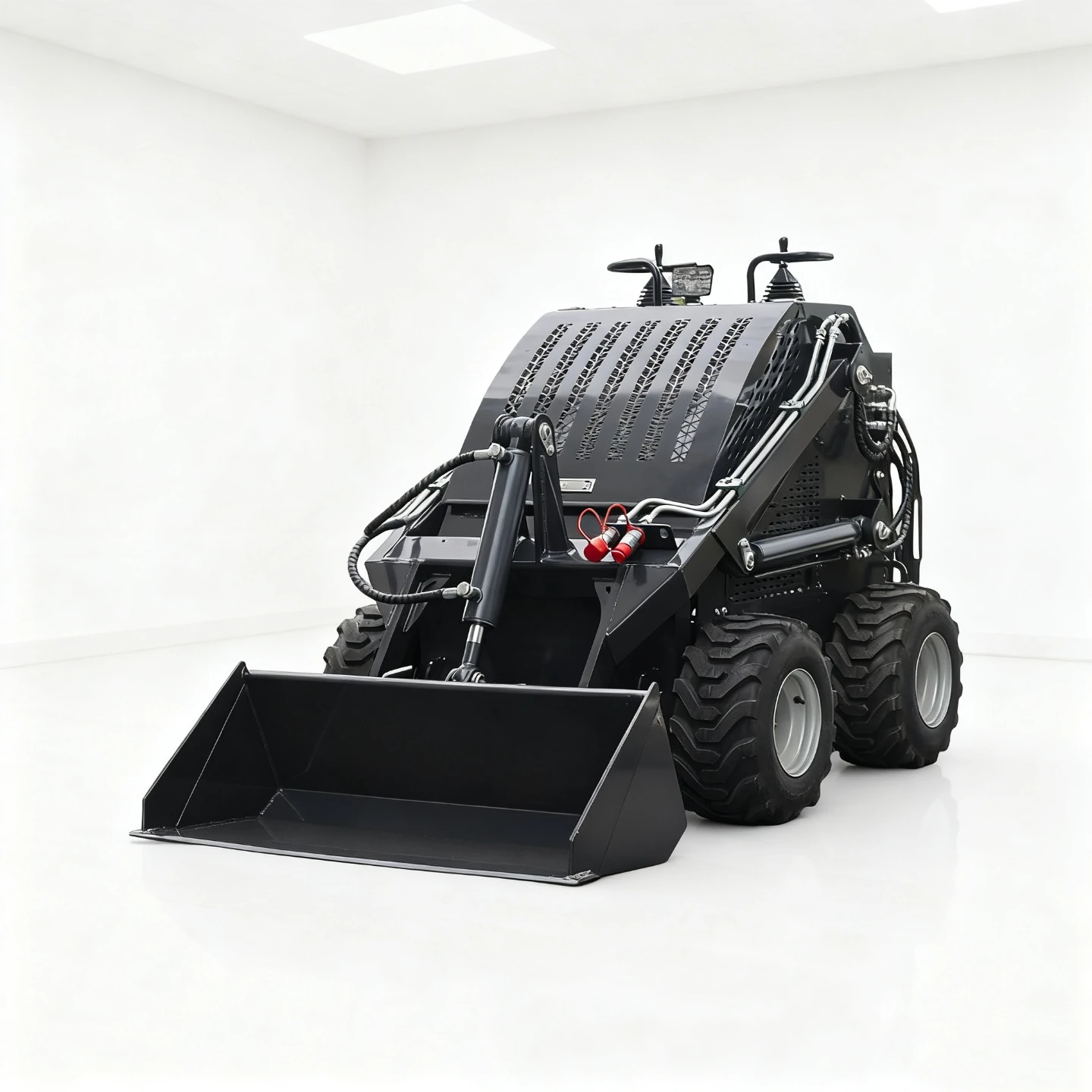 

Mini Skid Steer Loader Agricultural Small Wheel Bulldozer Agricultural And Household Mini Skidsteer