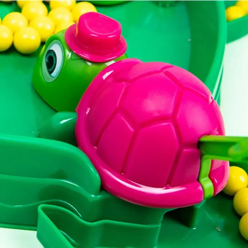 Vibrant colours Educational Toy Birthday Gifts Turtle Board Games Eating Bean Competitive Game Bean Ball Table Game