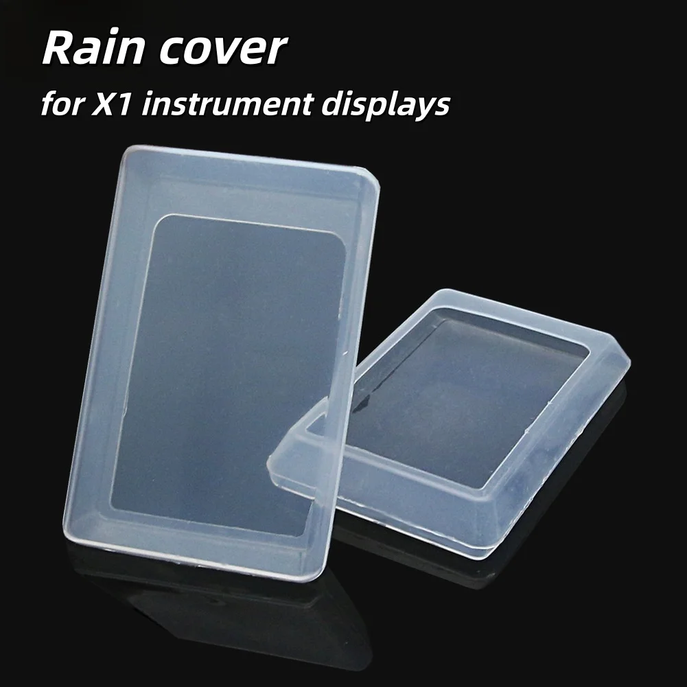 Transparent Silicone Cover For X1 LCD Display Waterproof Dustproof Protector Case Rain Cover Bicycle Dashboard Parts Accessories
