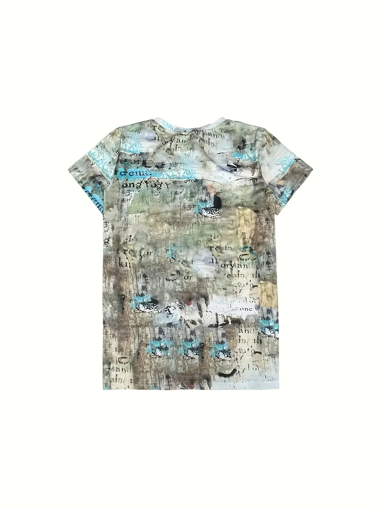 Vintage Print Women's Tee - 