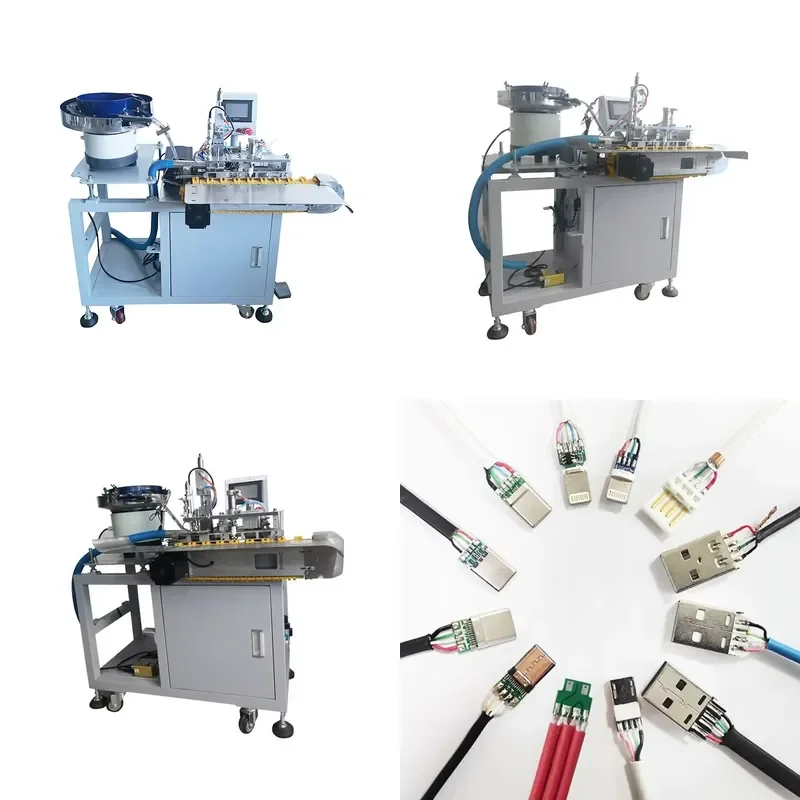for HC-hj Hot Selling USB Cable Making Machine
