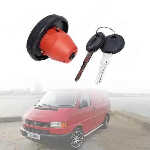 New Fuel Filter Tank Cap with 2 Keys Set for Ford Galaxy Seat Alhambra VW Sharan Caravelle Transporter T4 701201553,7D0201551