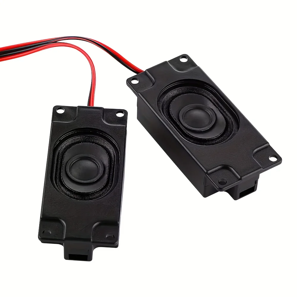 2pcs Audio Portable Speakers 3070 Box Speaker 8 Ohm 5W DIY Mini TV Computer Speakers