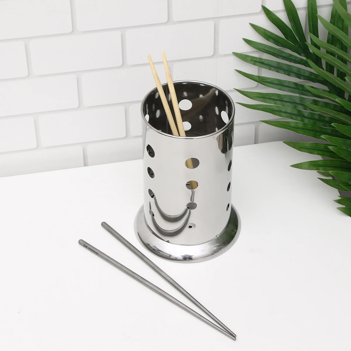 

2 Pcs Chopsticks Holder Chopsticks Holder Rustproof Tableware Drying Rack Utensil ganizer Tableware Drying