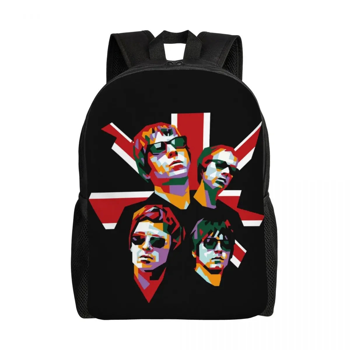 

Custom Oasis Heavy British Backpacks for Women Men Waterproof College School Bag Print Bookbag