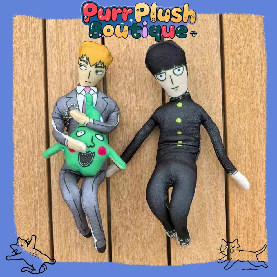 

28 см проволочная кукла аниме Кагеяма Шигео Рейген Аратака плюшевая кукла Кагеяма Шигео стройная поворотная форма мягкие игрушки