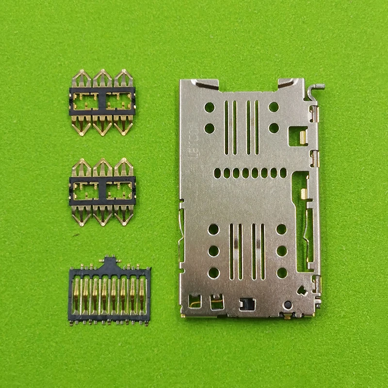 

1 комплект, слот для чтения SIM-карт, разъем-держатель, вилка для Motorola Moto G20 XT2128-2