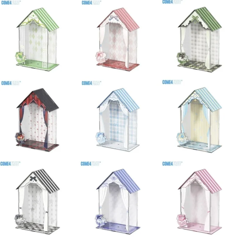 Come4free Mito5 Childhood Memories Doll'S Room Bjd Prop Acrylic Display Box Decoration Doll Accessory Protect Dustproof tool