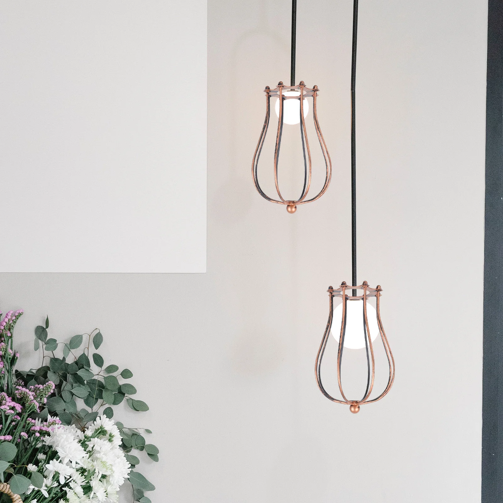

Retro Iron Art Lampshade Light Cover Home Decor Accessory for Wall Floor Ceiling Lamp Chimney Household Decorative