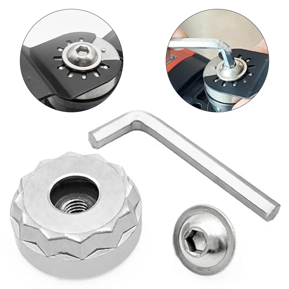 Converter Screw Hexagonal Wrench For Starlock Adapter Tool Star Lock System Power Tool Oscillating Saw Blade Adapter