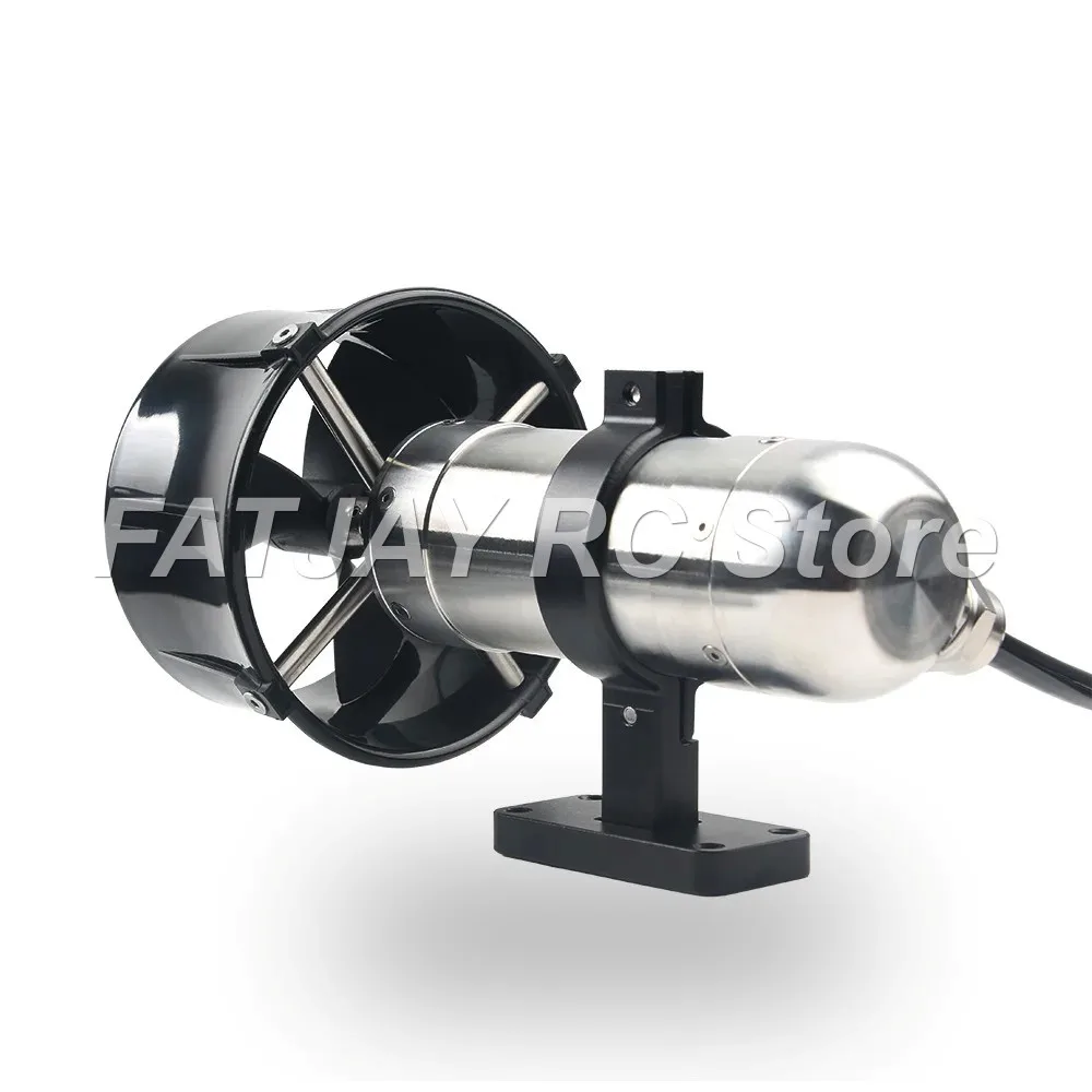 FATJAY KYI-8ET RC Boat Paddle Board Underwater Thruster 24V/48V 8kg Thrust Built-in FOC ESC 316 Stainless Steel