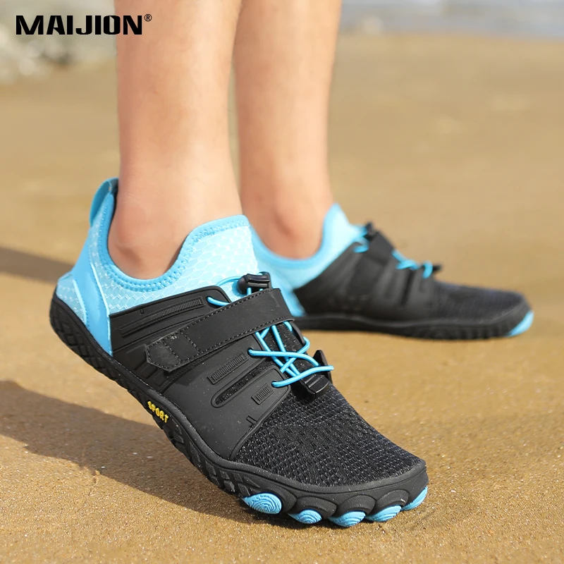 

Quick Dry Men Aqua Shoes Women Breathable Beach Wading Sneakers for Surfing Diving Couple Lightweight Elastic Water Sports Shoes