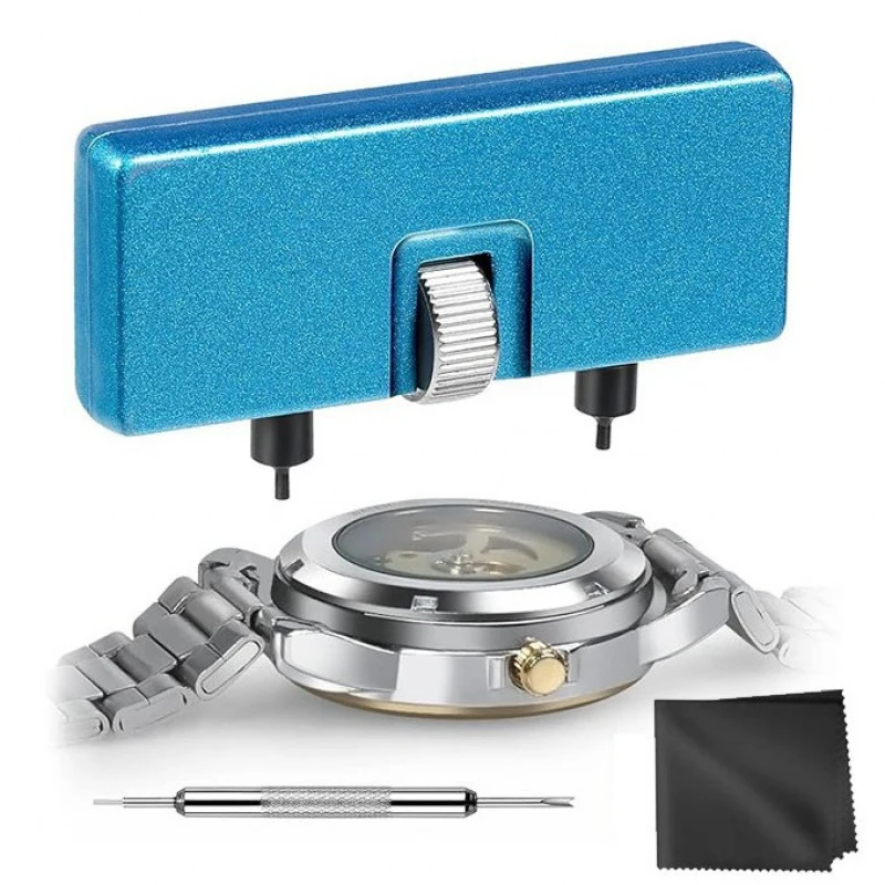 

New Exquisite Versatile Watch Battery Replacement Kit Watch Wrench Back Remover Watch Case Rear Cover Opener And Tweezers Set