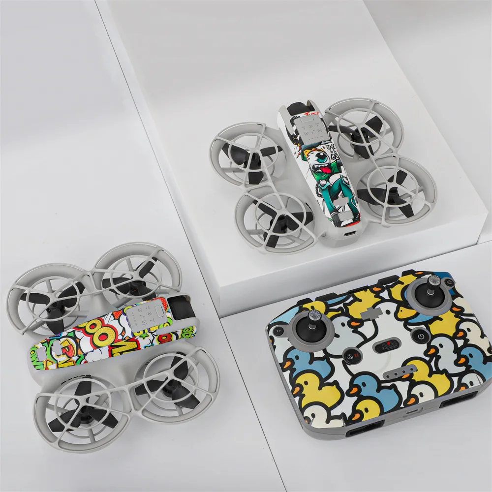 Dji-PVCスキンステッカー,ネオウォッシャブル,防塵,ステッカーボディ,RC-N3,リモコンカバー,カラフルなアクセサリー