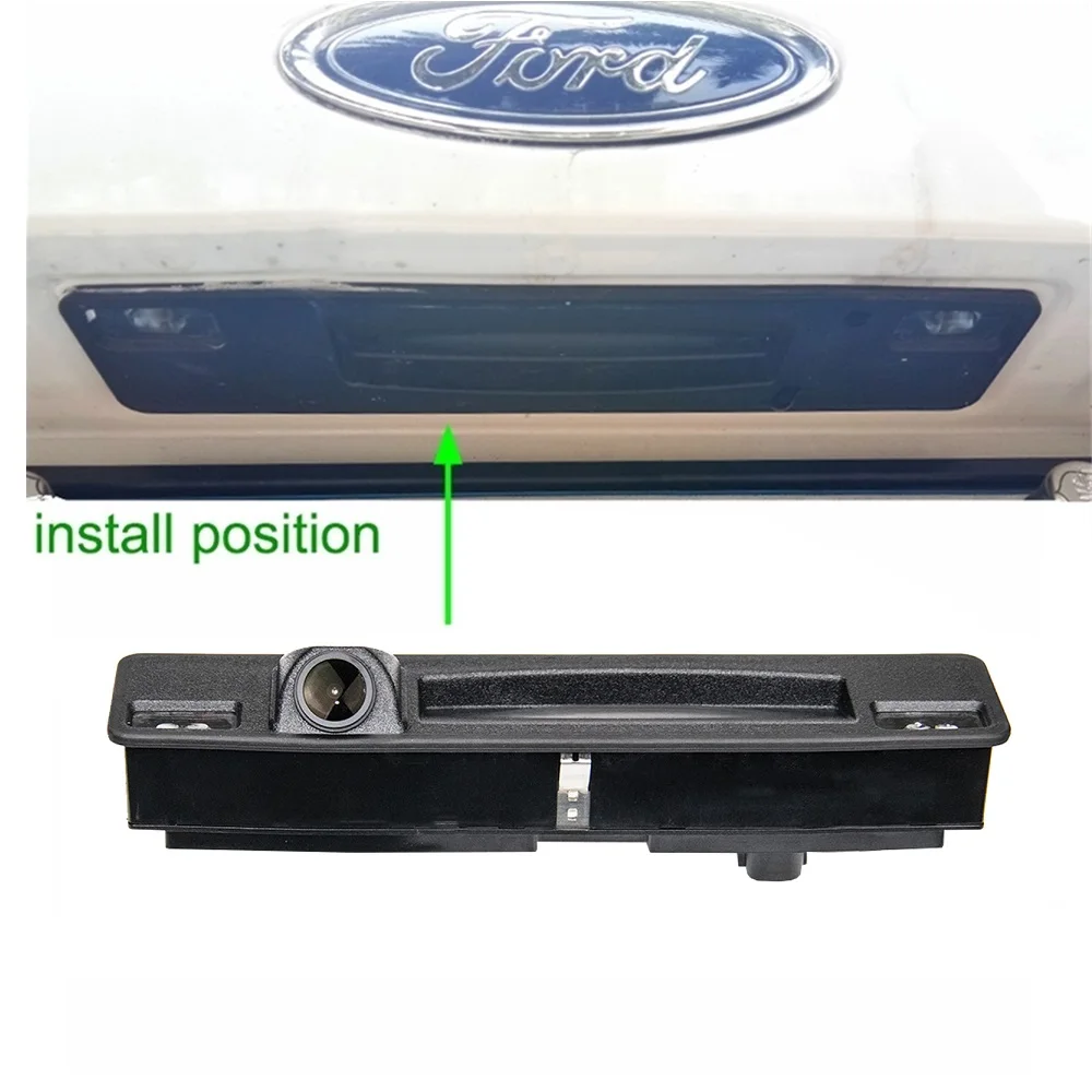 

HD 1280x720p Reversing Rear View Backup Parking Night Vision Camera for FORD Sync2 y Sync3 FORD Focus Fiesta C -MAX 2015-2017