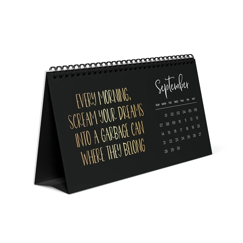 A76F-2025 Satirical Calendar A Daily Dose Of Humor To Make Life No Longer School Calendar For Home Calendar