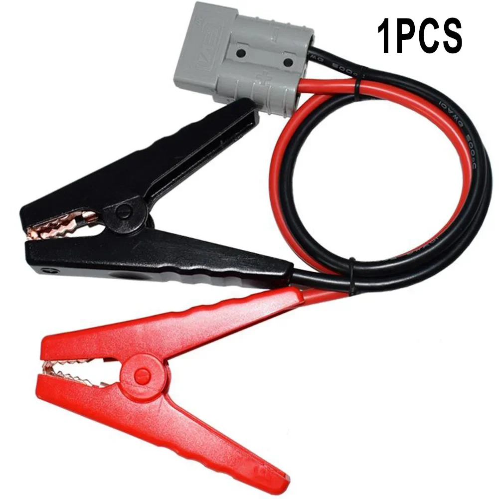 

Connector Clip 100mm 12-24V 50A 55cm Length DC Plug Connector Car Cable With Two Clips Wire Cable Connectors