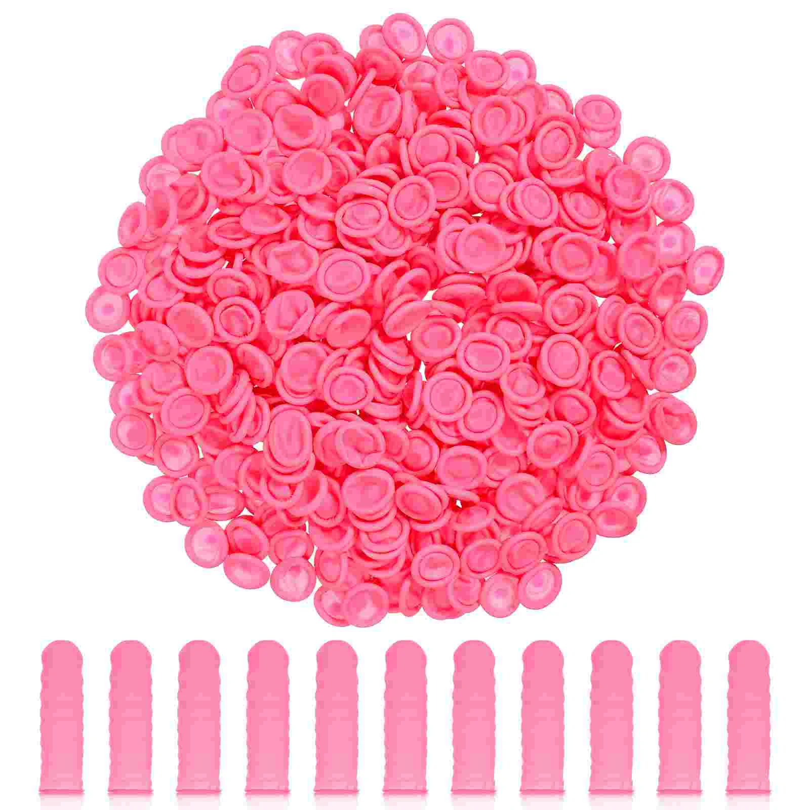 600Pcs Disposable Finger Cover Latex Finger Protective Cover Fingertip Disposable Cover Fingertip Protector