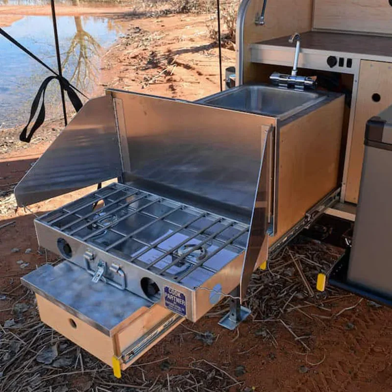 Die leichten kleinen Offroad-Anhänger von Ecocampor sind für Abenteuer gebaut