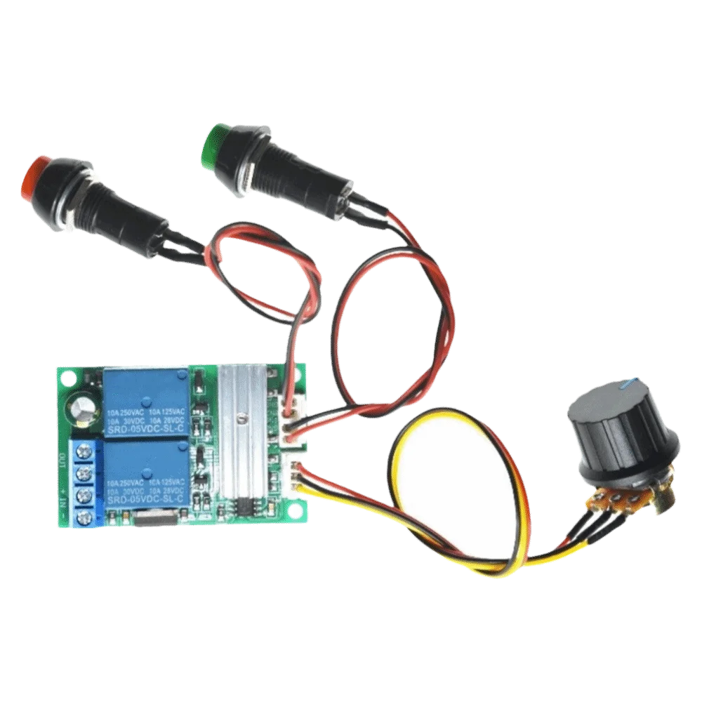 6V 12V 24V Motor Speed Controller 3A Current Rating Reversible Switch PWM Regulator Switch Adjustable Voltage CW CCW Rotation