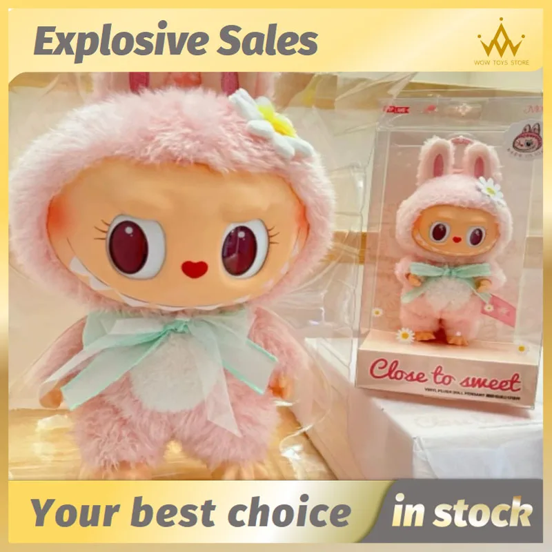 Labubu Keychain Mokoko Labubu Keyring Sweetheart Series Doll Pendant Labubu Ornament Christmas Gift Kids Toys Labubu Replica