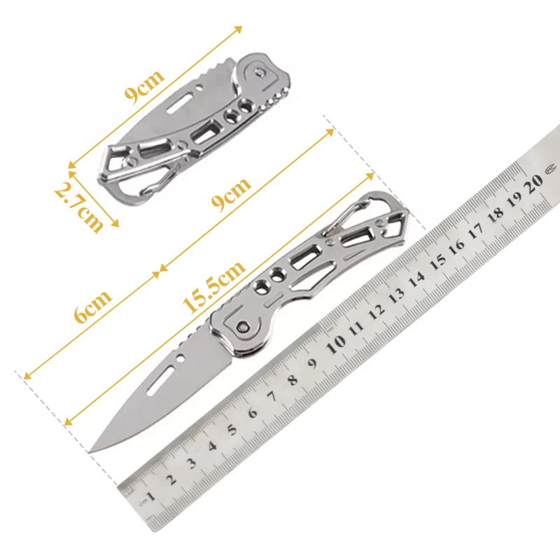 

Portable Folding Knife Stainless Steel Survival Hunting Camping Fishing Climbing Knife Camping Outdoor Survival Supplies Tools