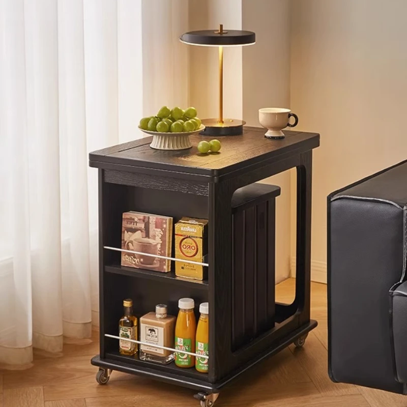 

Sofa Side Mobile Café Tables Luxury Simple Design Storage Café Tables Hotel Homestay Office Furniture Mesa De Centro Lskfz