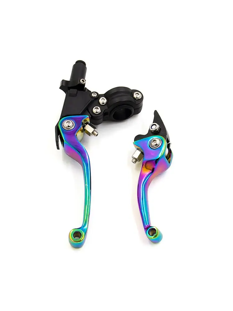 Uniwersalne klamki hamulca i sprzęgła motocyklowe 22 mm CNC ASV, klamki do motocykli CRF YZ YZF XR EXC KLX RMZ 125 250 450 250R — 2