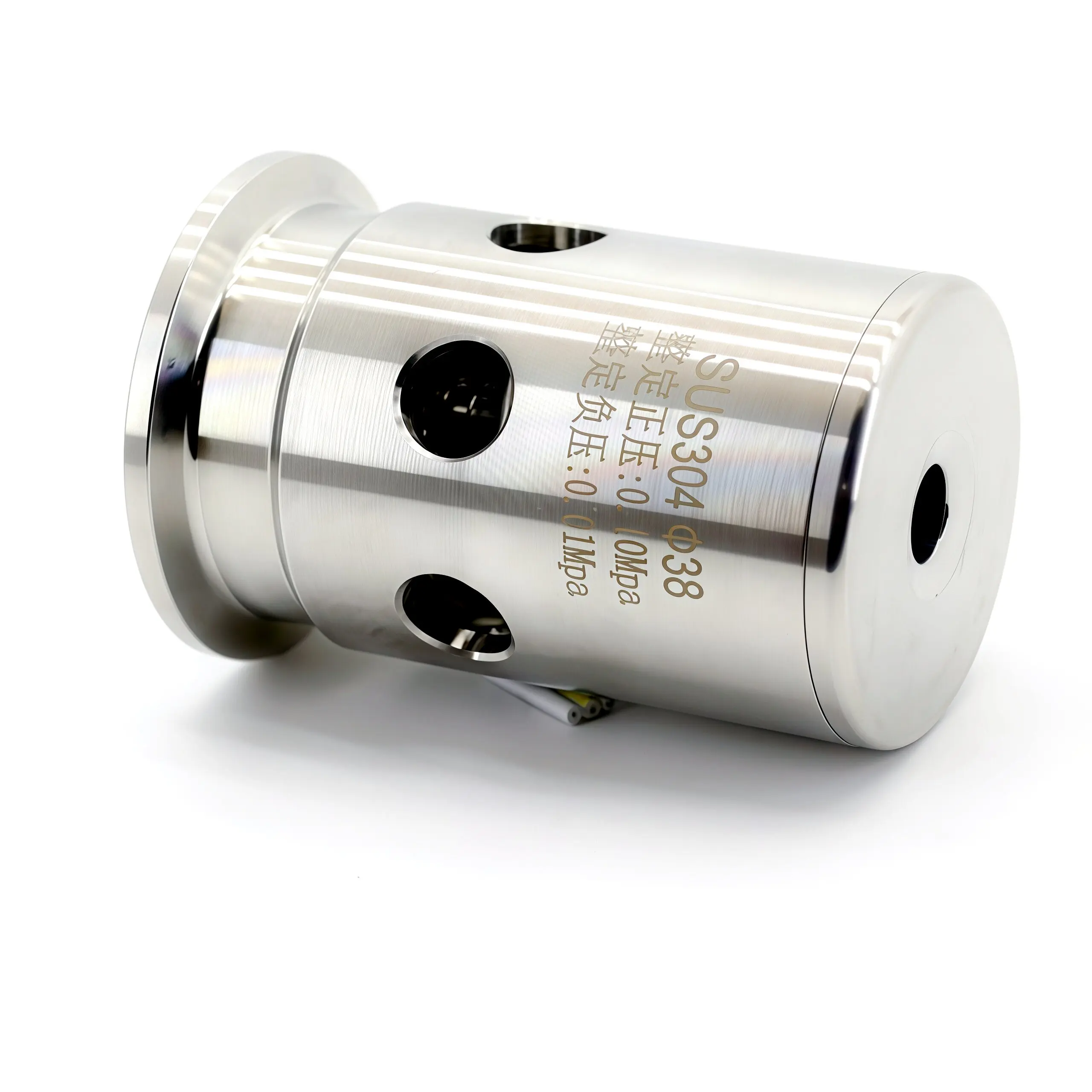 Stainless Steel Breather Valve Tri Clamp Pressure Relief for Fermentation Tank Brewing Bidirectional Exhaust Safety Valve